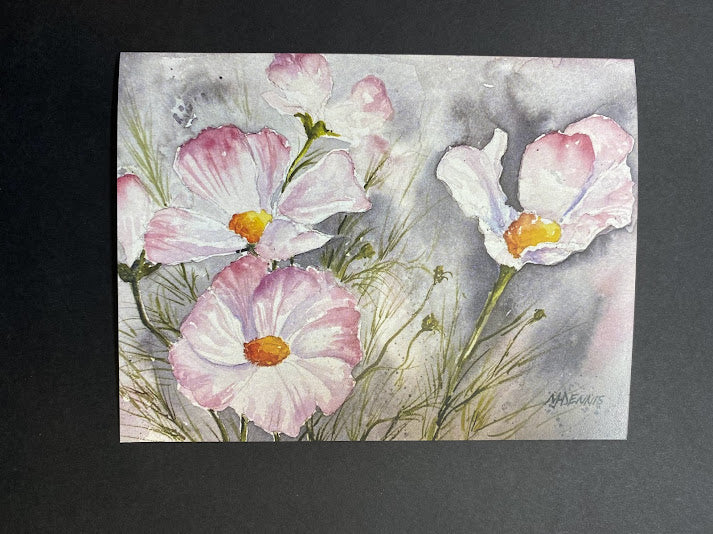 Flower Note Card Series Set
